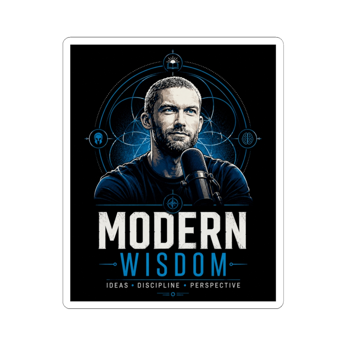 Modern Wisdom Sticker